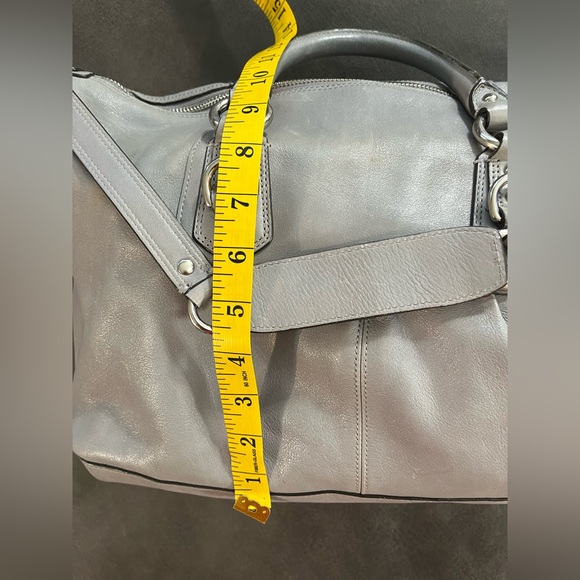 Coach Gray Leather VYG Y2K Shoulder Bag D0982-12949 - Picture 15 of 15